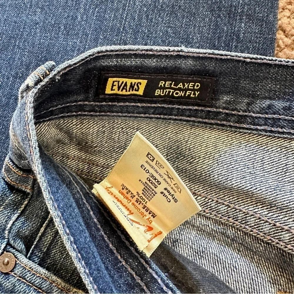 Citizens of Humanity Men's Evans Relaxed Button Fly Jeans Style Waist 31” approx